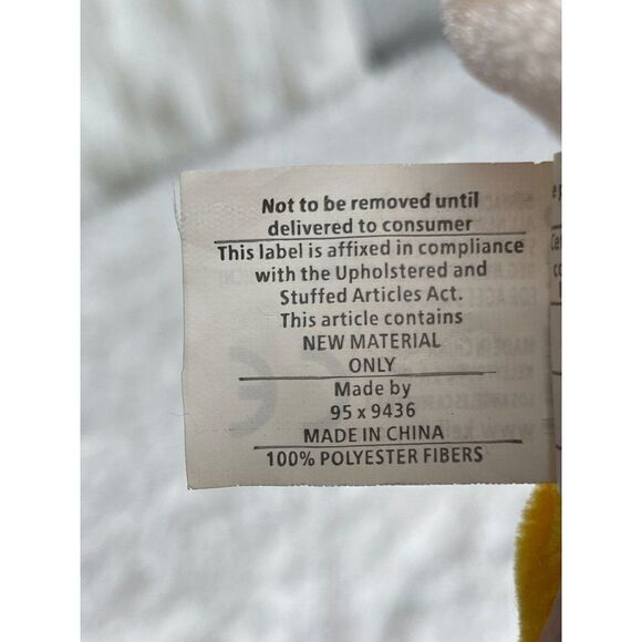 Dolphin Plush Stuffed Animal by Kellytoy Yellow - Picture 11 of 11